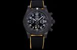 GF Factory Best Replica Breitling Avenger Hurricane  45mm Yellow Black Watch